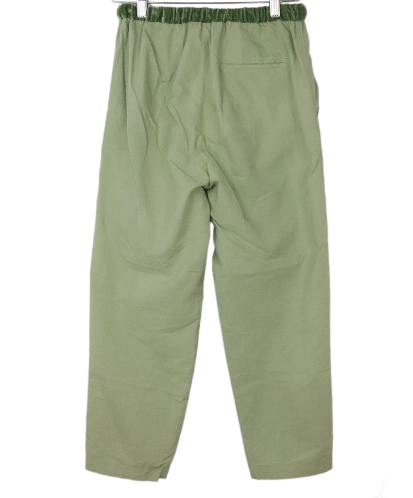 Forte Forte Green Cotton Pants 1