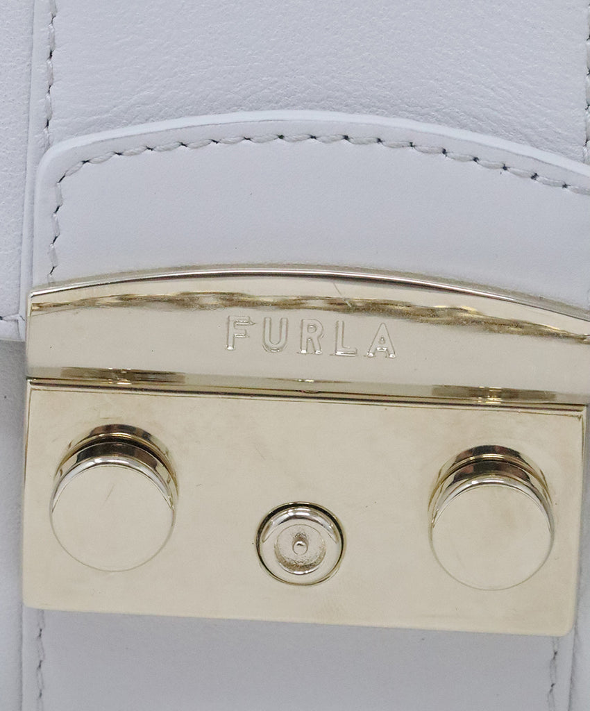 Furla Bone White Metropolis Remix Shoulder Bag 7