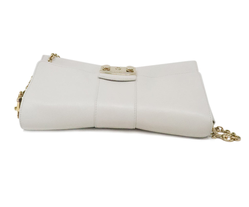 Furla Bone White Metropolis Remix Shoulder Bag 4