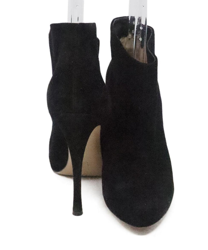 Gianvito Rossi Black Suede Booties 2