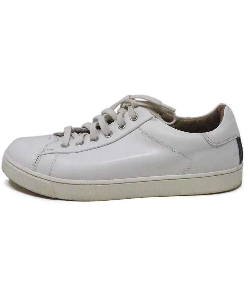 Gianvito Rossi White Leather Sneakers 1