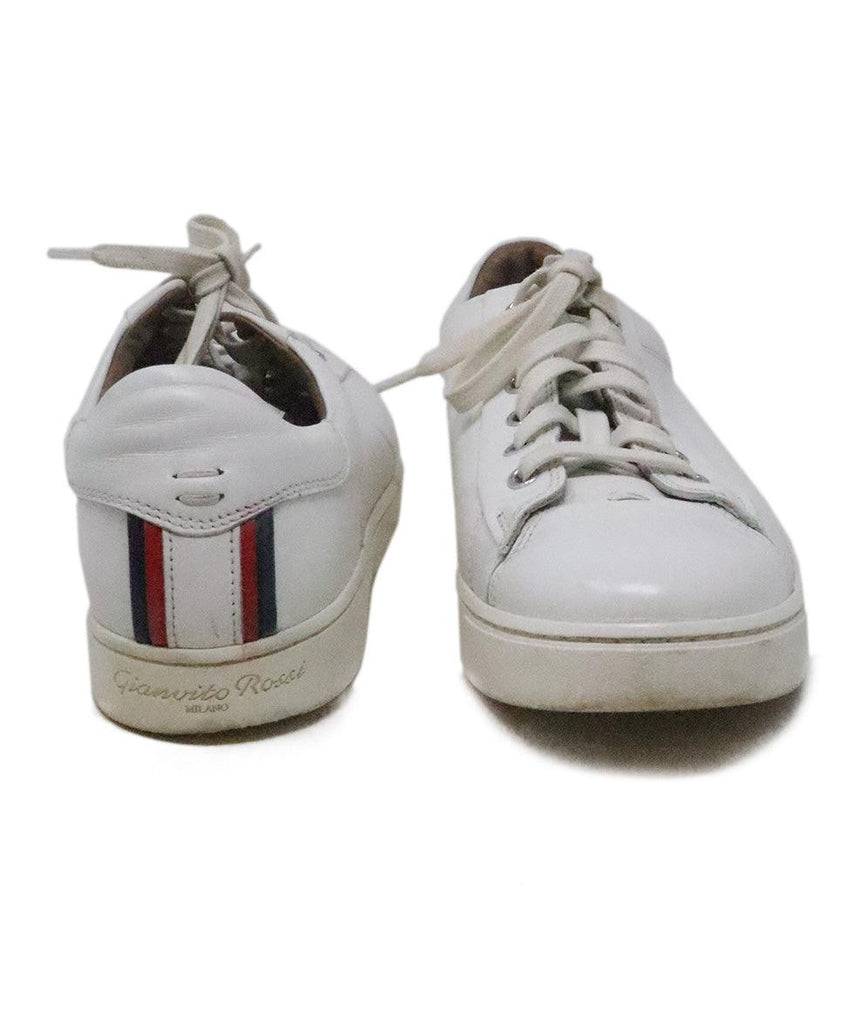 Gianvito Rossi White Leather Sneakers 2