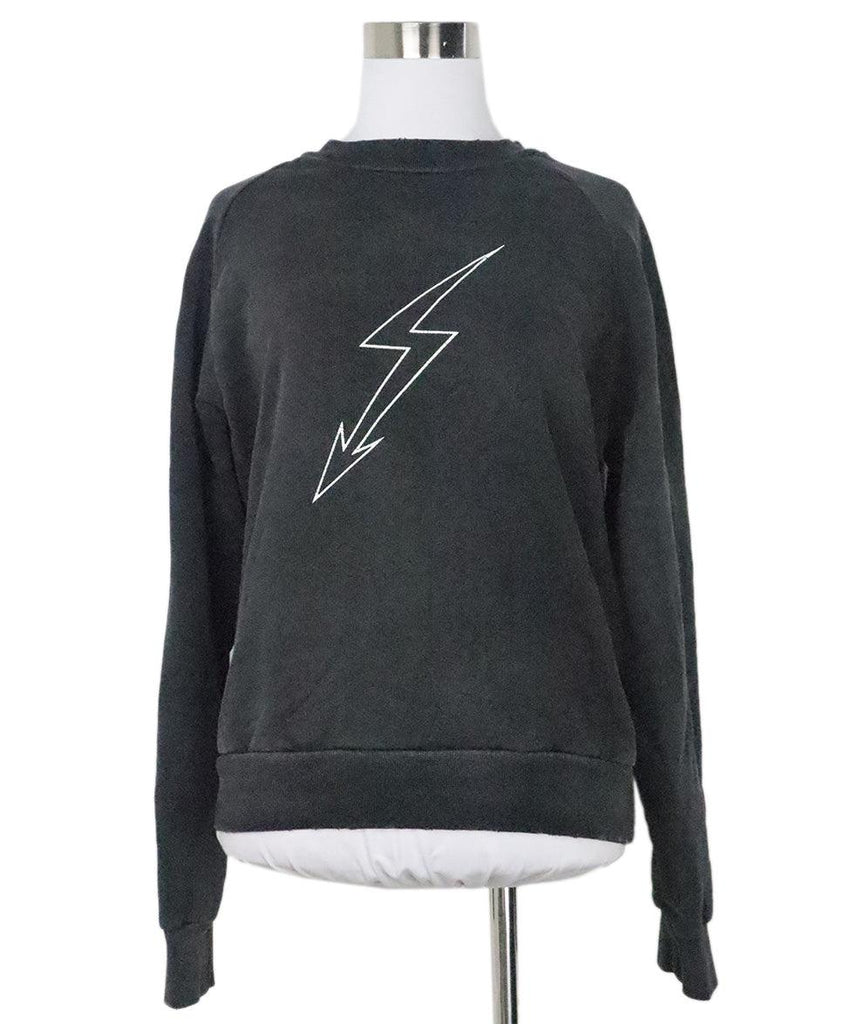 Givenchy Black Lightning Bolt Sweatshirt 