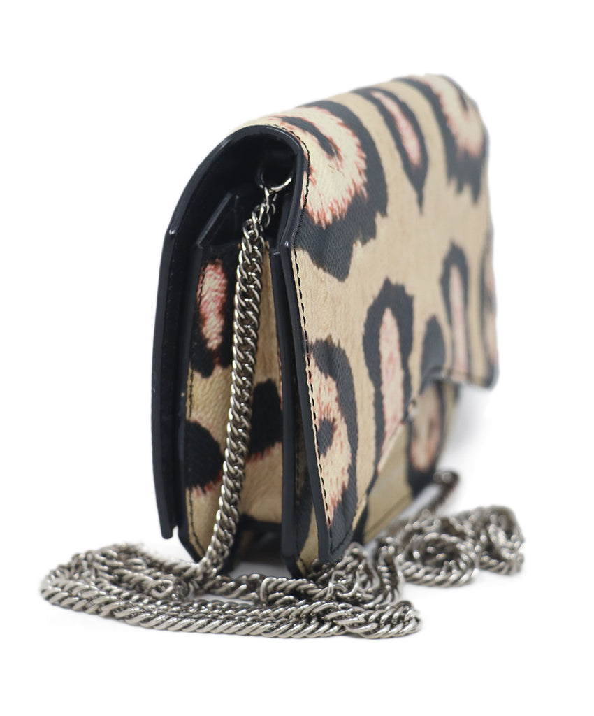 Givenchy Black & Beige Print Crossbody 