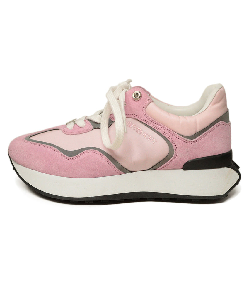 Givenchy Pink Suede & Nylon Sneakers 1