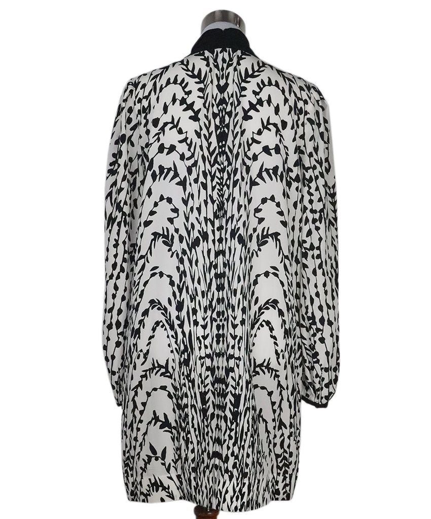 Givenchy B&W Print Silk Dress 2