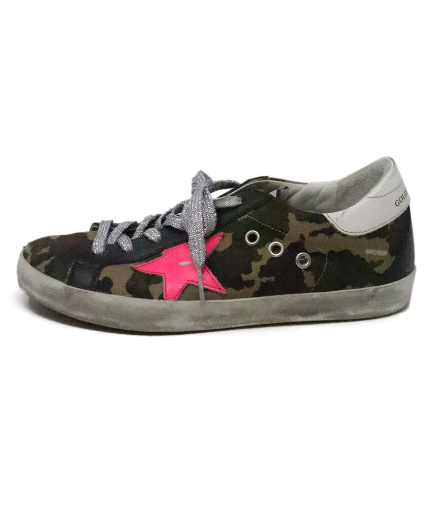 Golden Goose Camouflage Sneakers 1