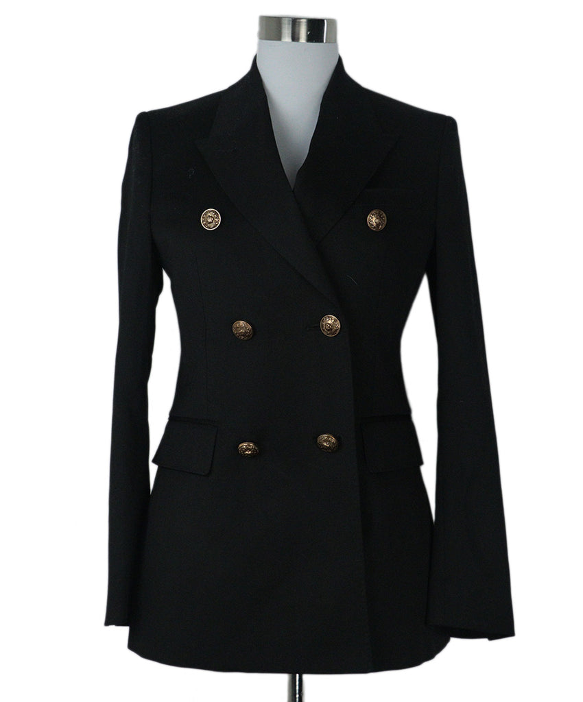 Golden Goose Navy Wool Blazer 