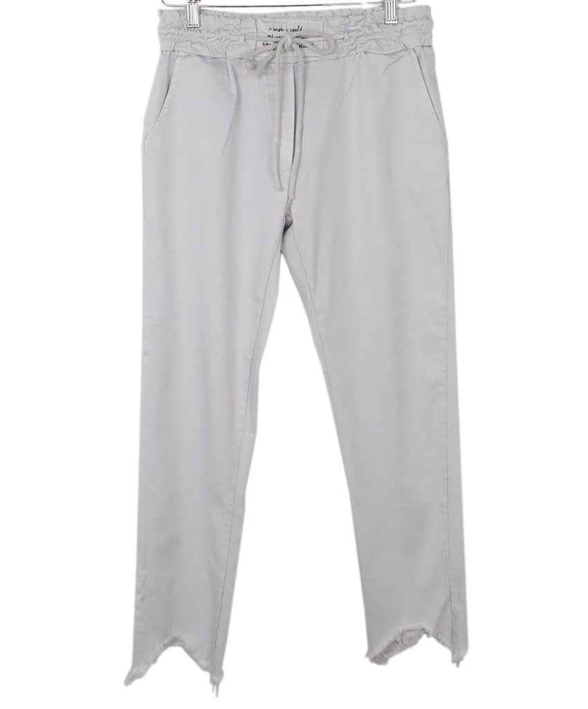 Grey Cotton Pants 