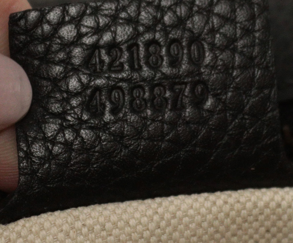 Gucci Black Leather Shoulder Bag 7