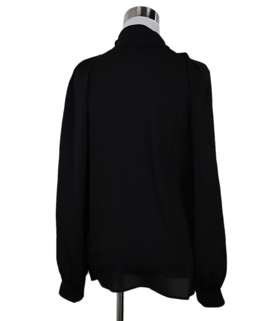 Gucci Black Silk Blouse 2