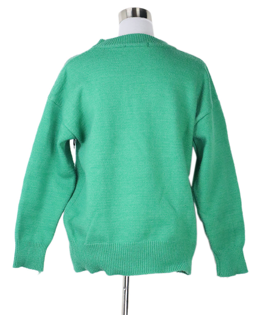 Gucci Eschatology Crewneck Green Black Wool 2