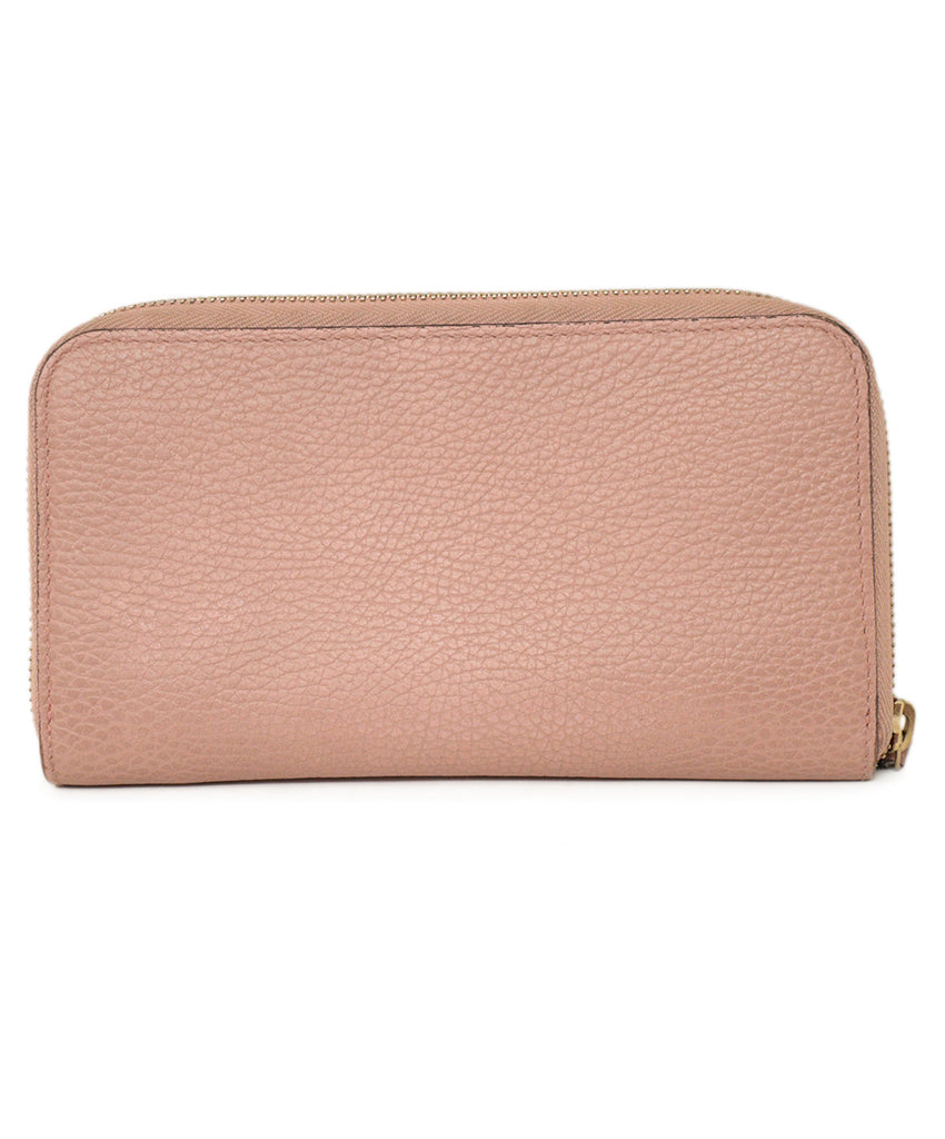 Gucci Pink Leather Wallet 2