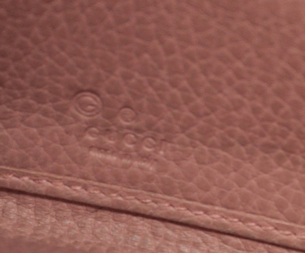 Gucci Pink Leather Wallet 6