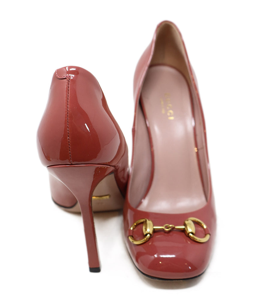 Gucci Pink Leather Heels 2