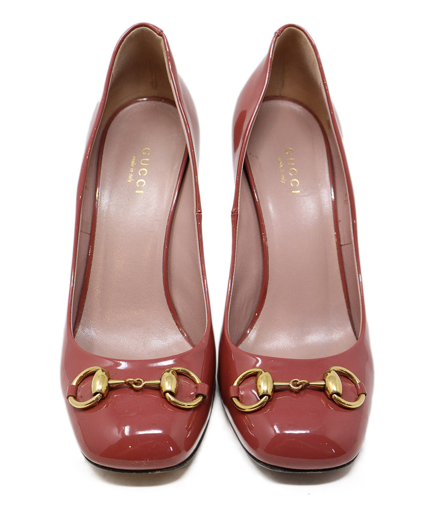 Gucci Pink Leather Heels 3