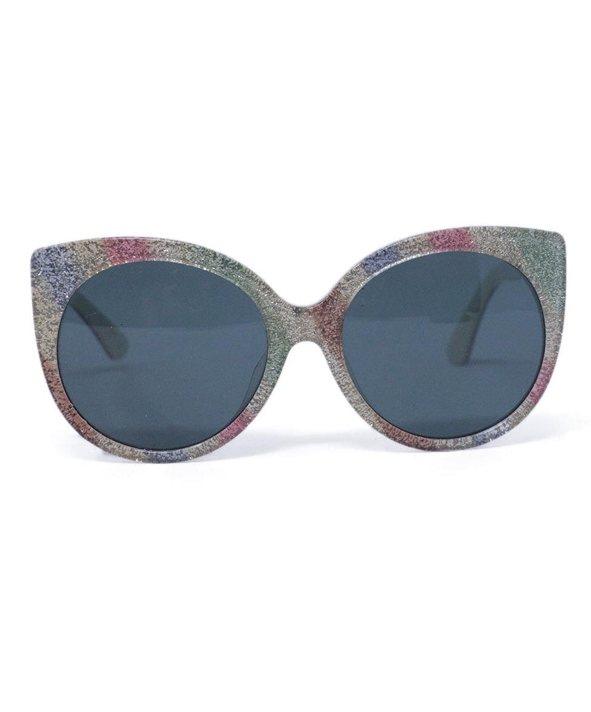 Gucci Multicolor Glitter Sunglasses 