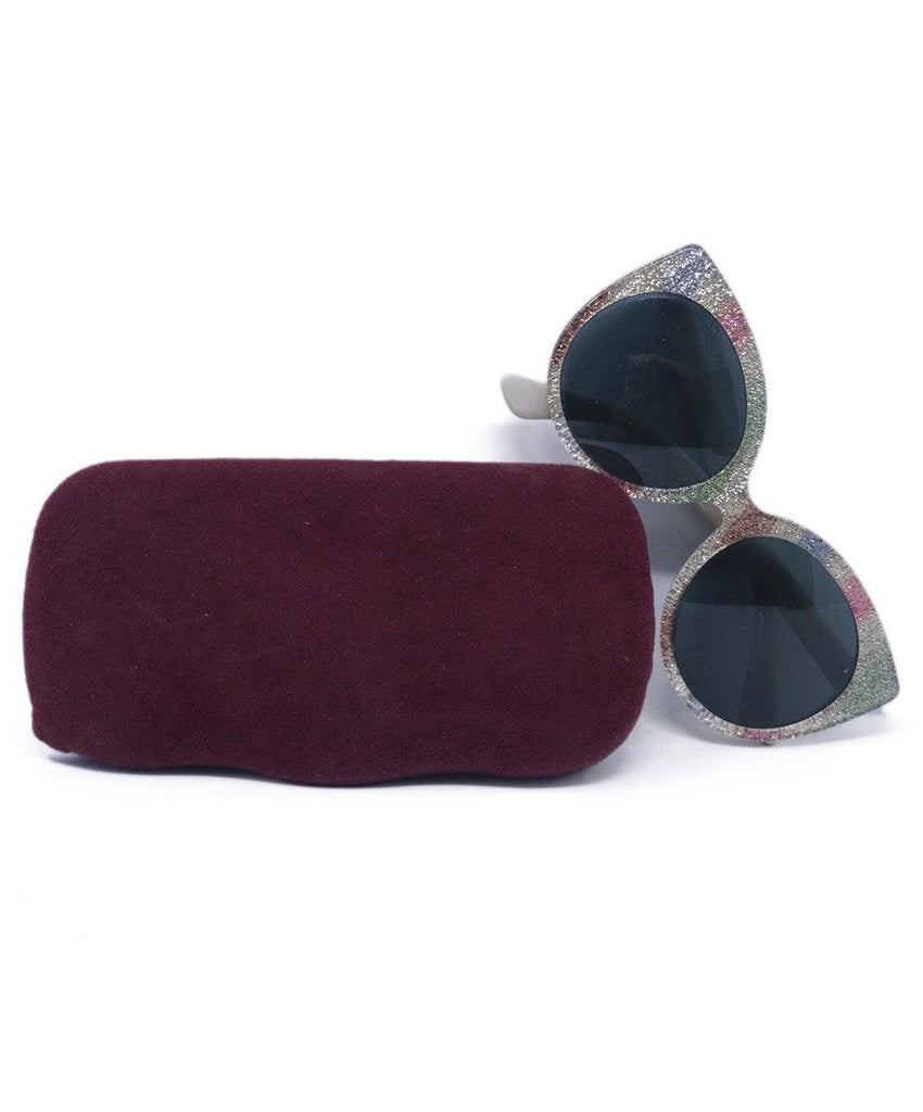 Gucci Multicolor Glitter Sunglasses 5