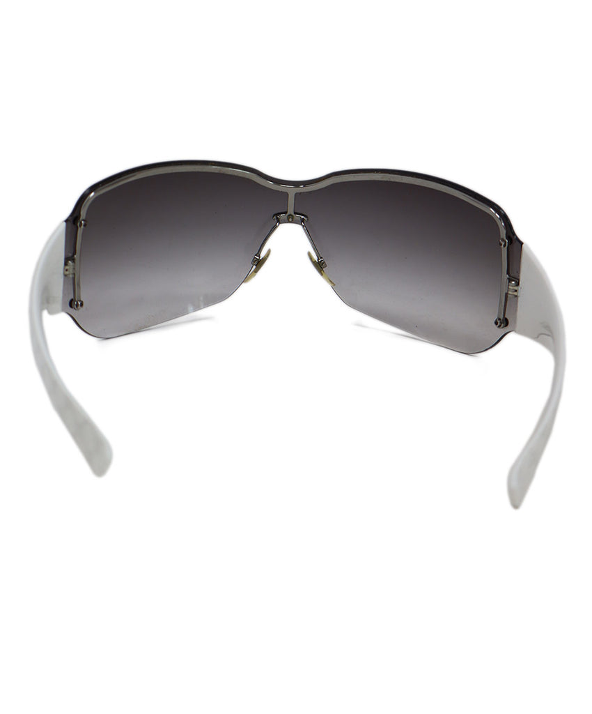 Gucci White & Grey Sunglasses 4