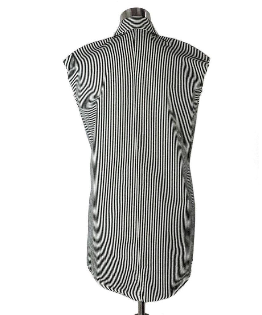 Helmut Lang Black & White Striped Top 2