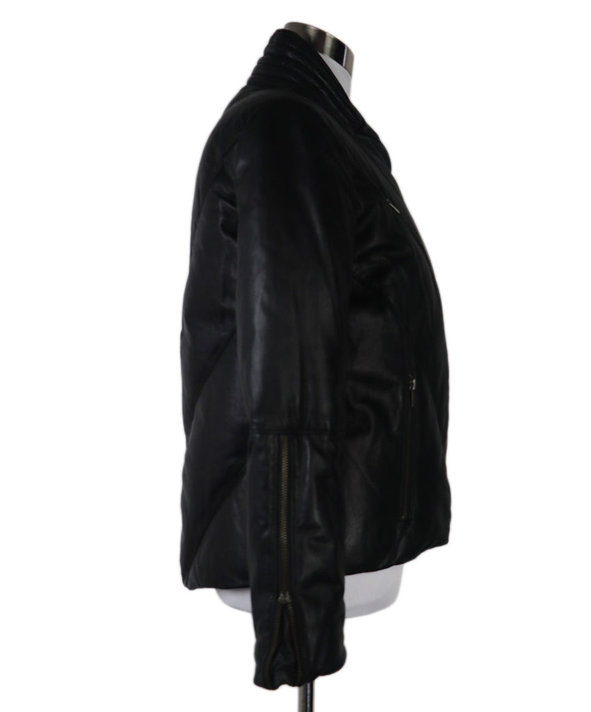 Helmut Lang Black Leather Jacket 1