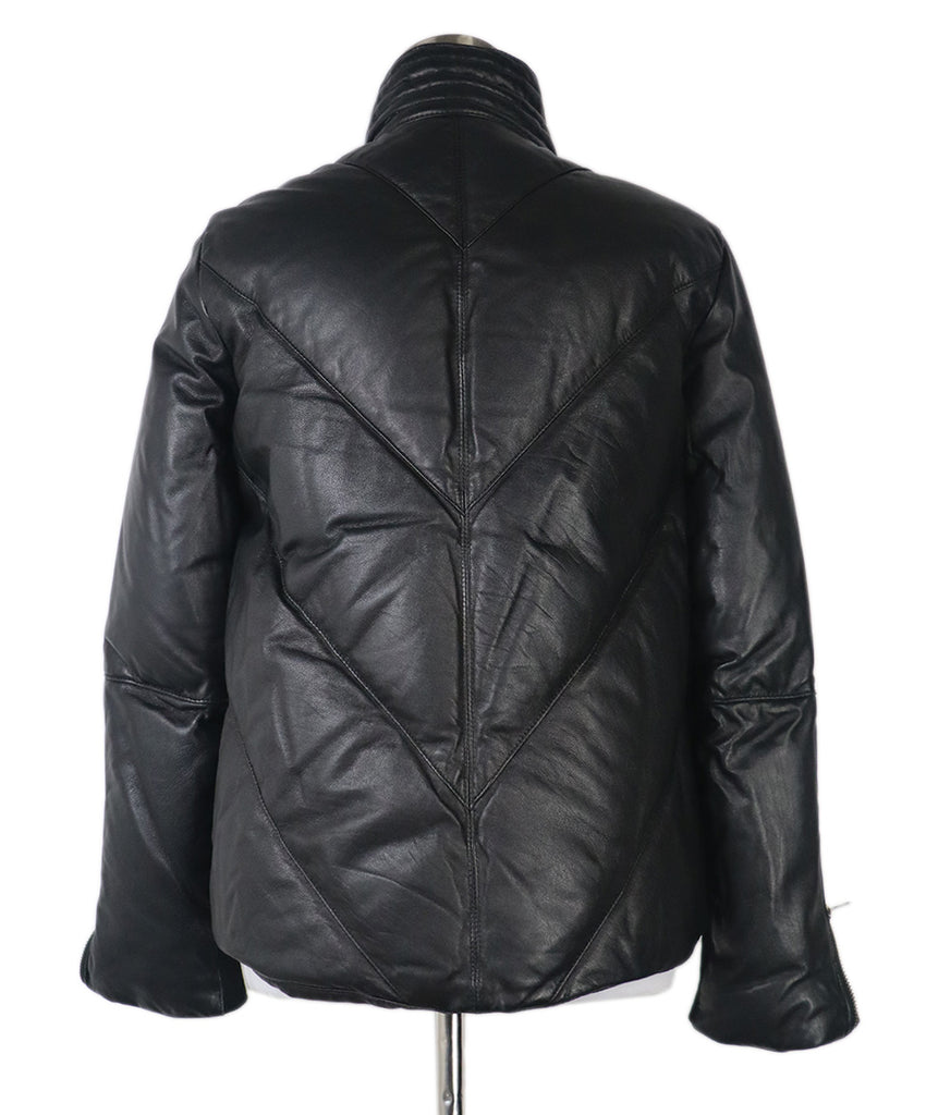 Helmut Lang Black Leather Jacket 2