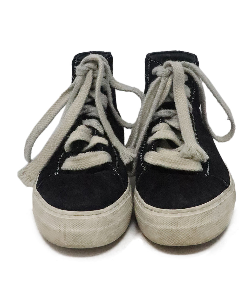 Helmut Lang Black Suede Sneakers 3