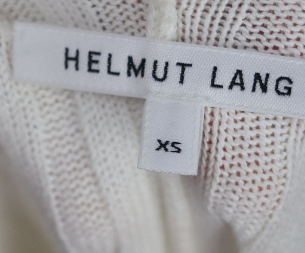 Helmut Lang Ivory Cotton Sweater 3