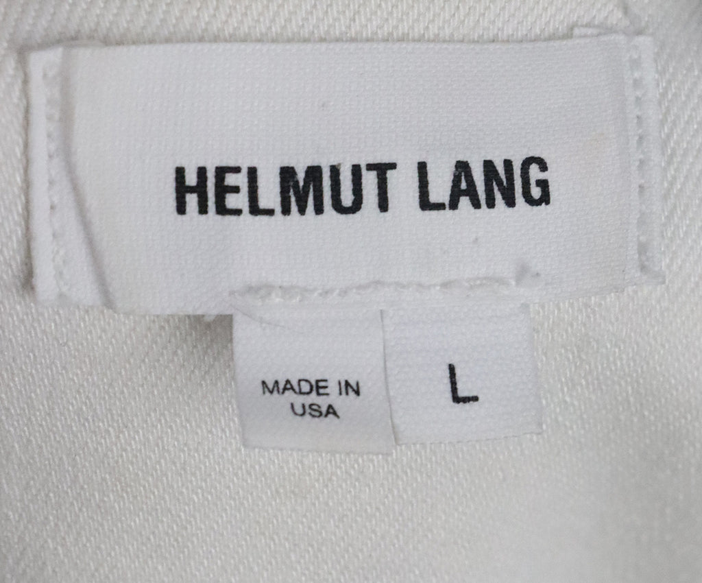 Helmut Lang White Cotton Jacket 3