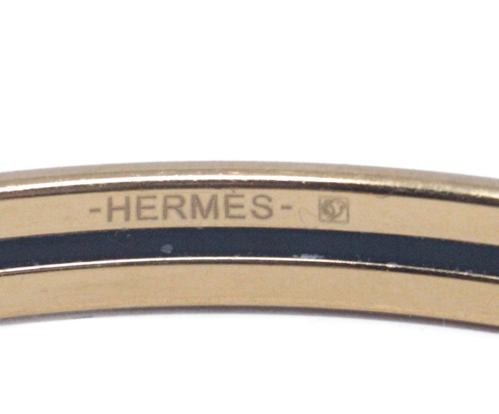 Hermes Pink & Gold Uni Bracelet 4