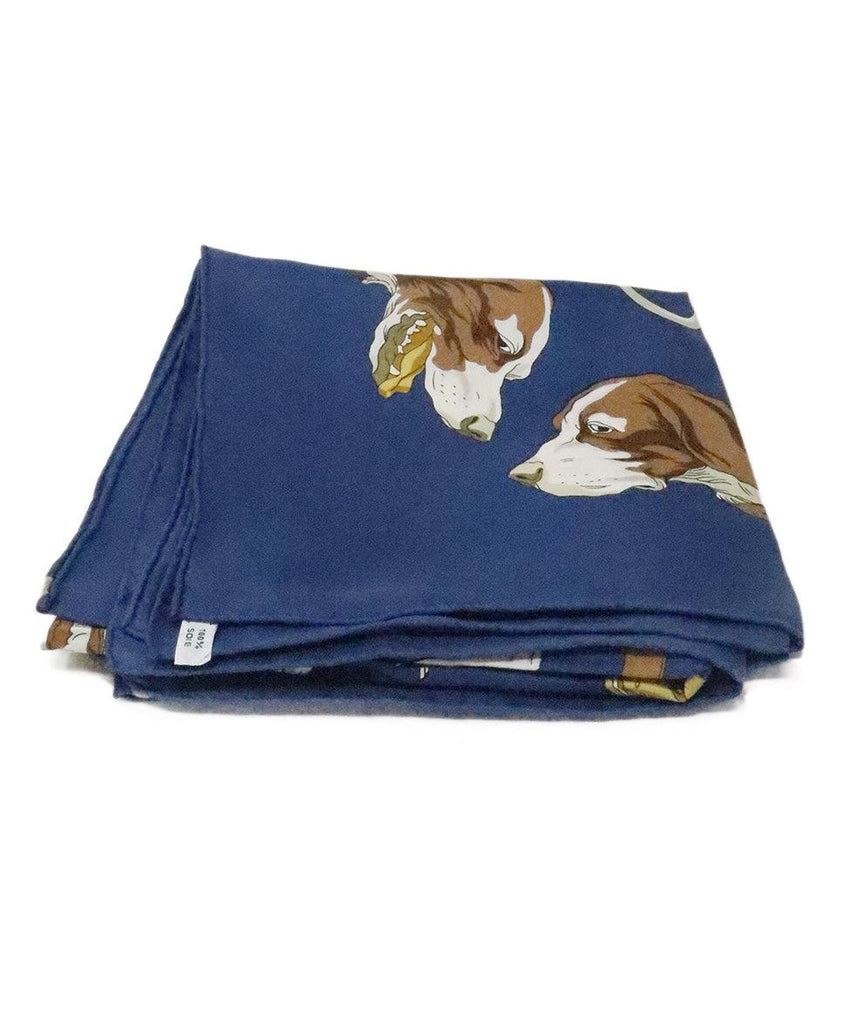 Hermes Chasse a Courre Print Scarf 2