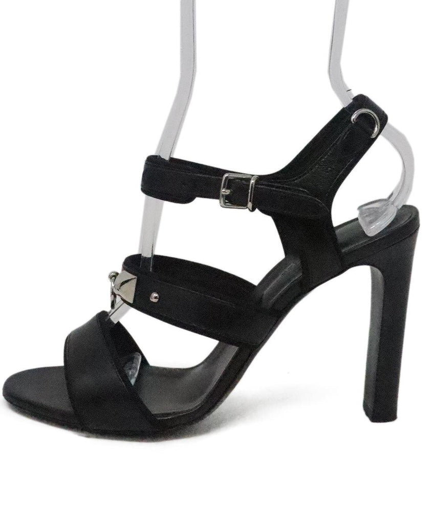 Hermes Black Collier De Chien Sandals 1