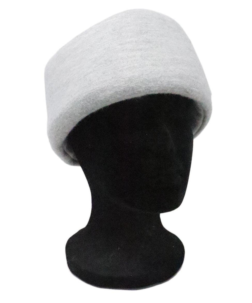 Hermes Grey Cashmere Hat - Michael's Consignment NYC