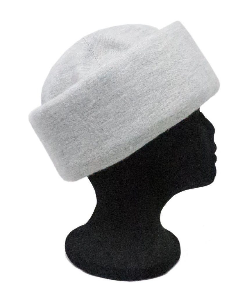 Hermes Grey Cashmere Hat - Michael's Consignment NYC