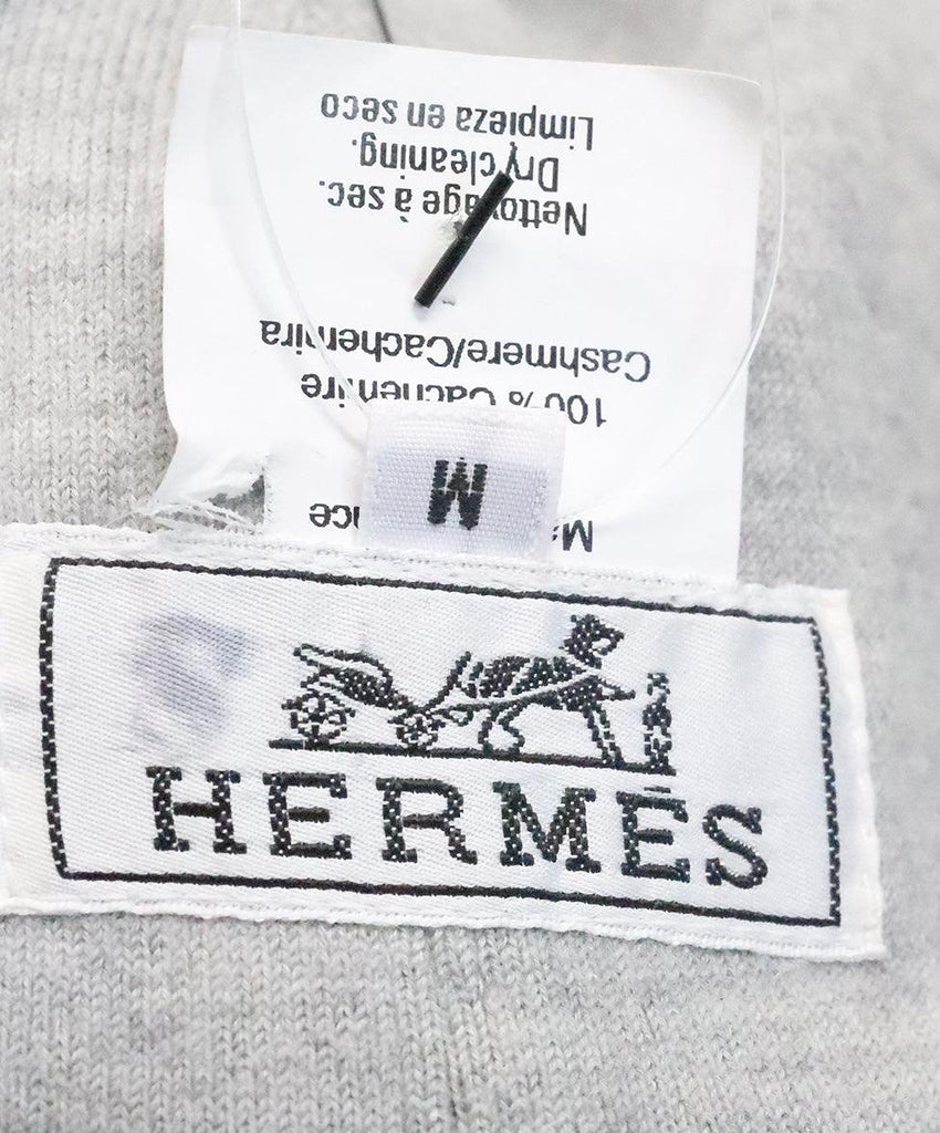 Hermes Grey Cashmere Hat - Michael's Consignment NYC