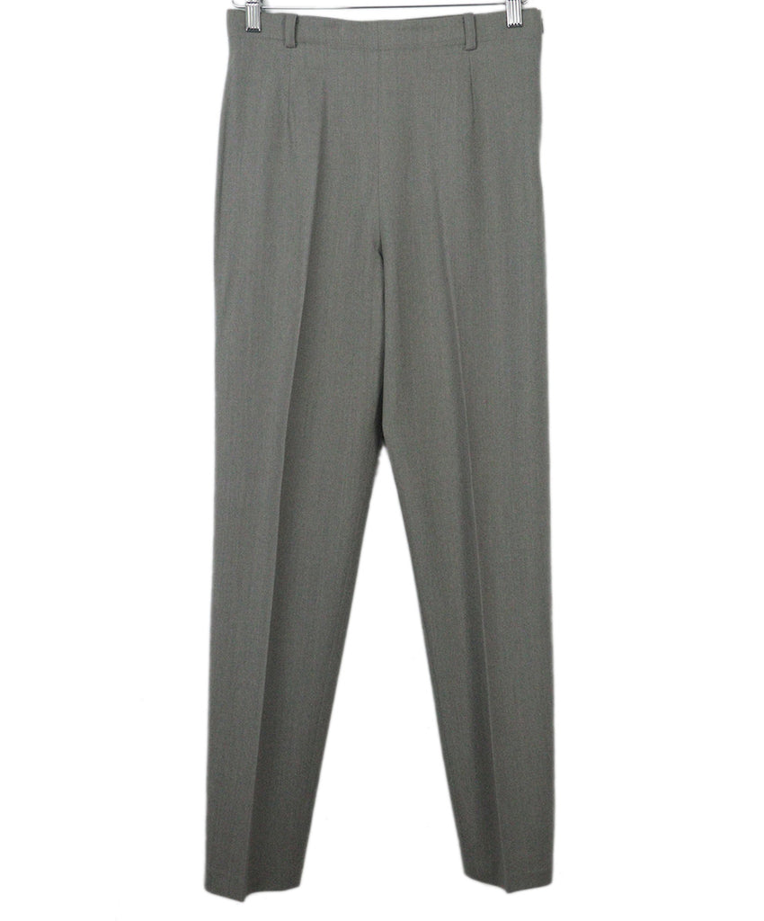 Hermes Grey Wool Pants 