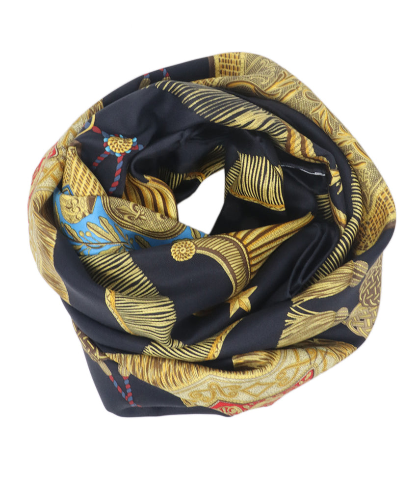 Hermes Poste et Cavalerie Print Scarf 