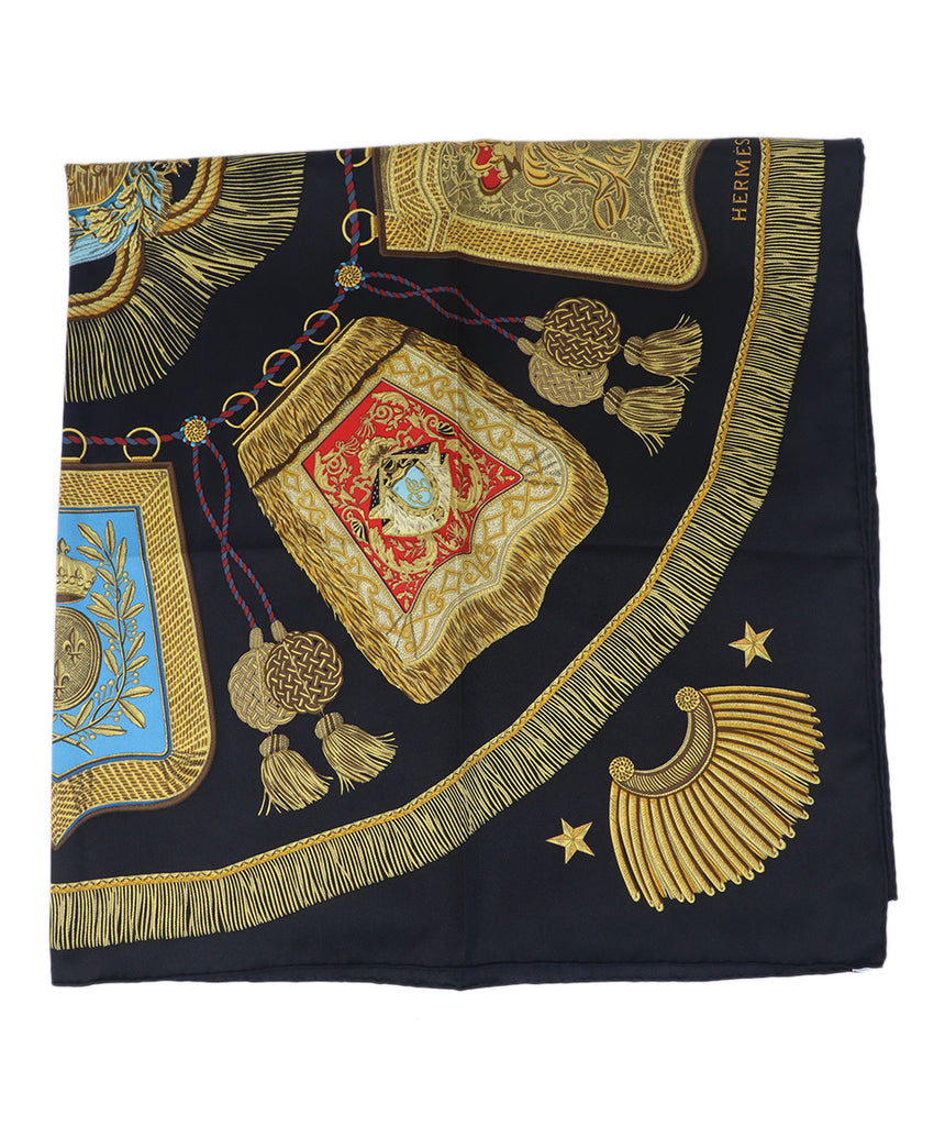 Hermes Poste et Cavalerie Print Scarf 1