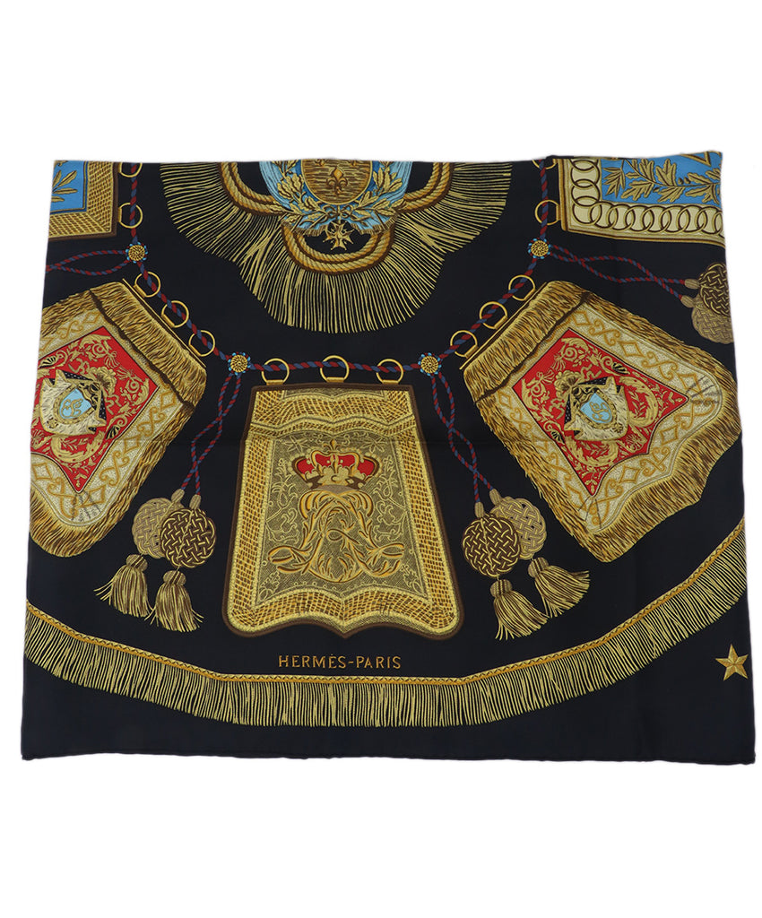 Hermes Poste et Cavalerie Print Scarf 2