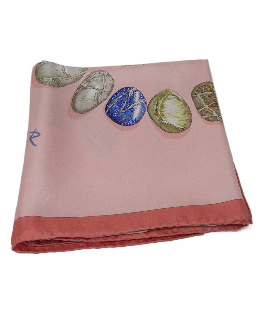 Hermes Pink Rougeur des Matinaux Scarf 2