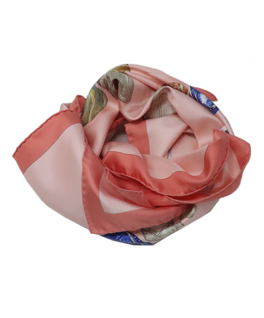 Hermes Pink Rougeur des Matinaux Scarf 