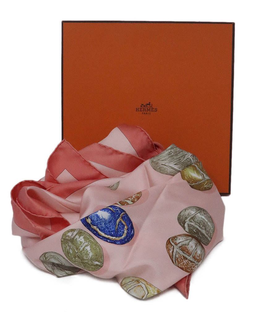 Hermes Pink Rougeur des Matinaux Scarf 5