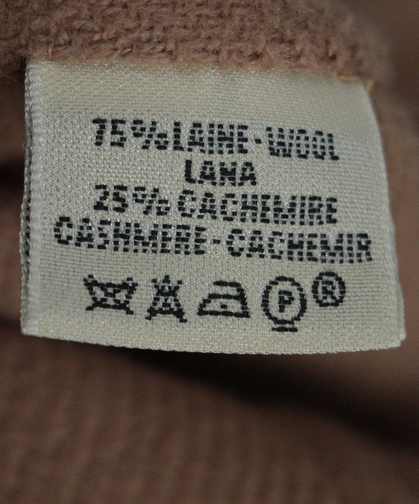 Hermes Tan Wool & Cashmere Jacket 4