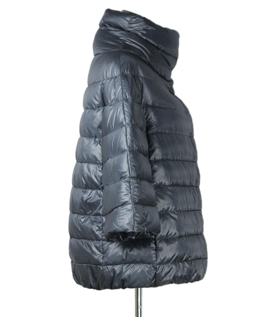 Herno Grey Quilted Jacket 1