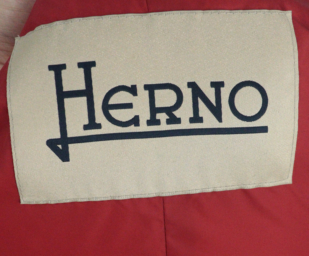 Herno Red Down Coat 3