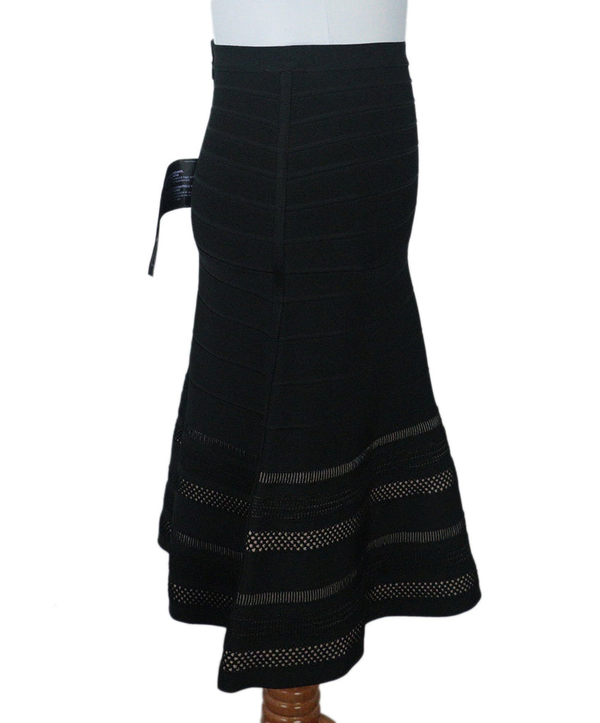 Herve Leger Black Skirt 1