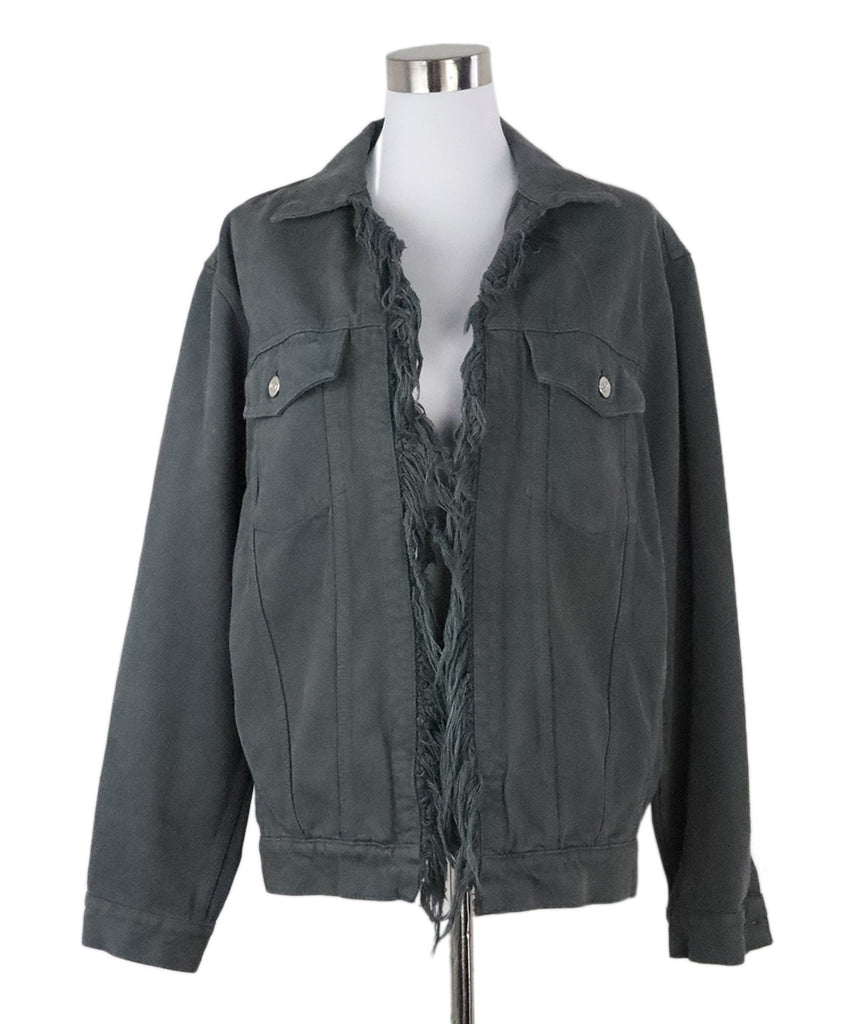 IRO Grey Denim Jacket 