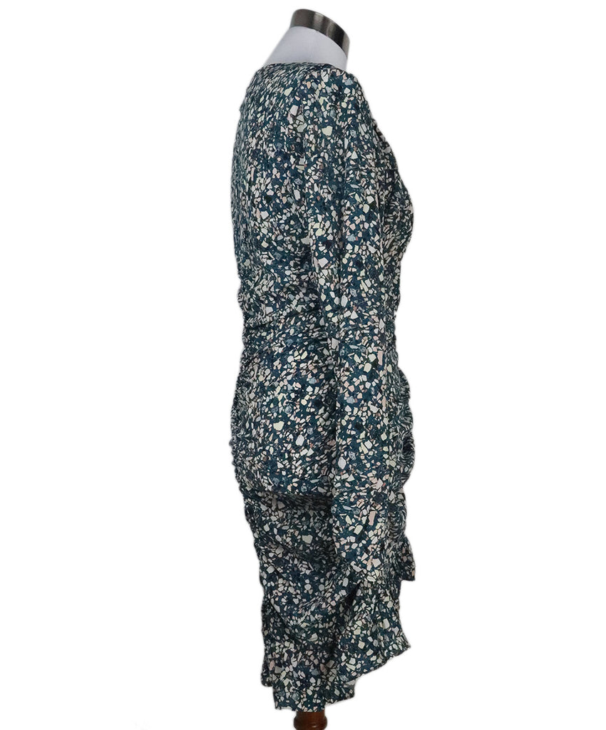 Isabel Marant Teal Print Dress 1