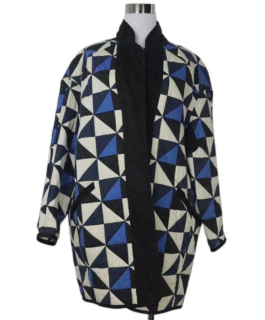 Isabel Marant Blue & White Cotton Jacket 