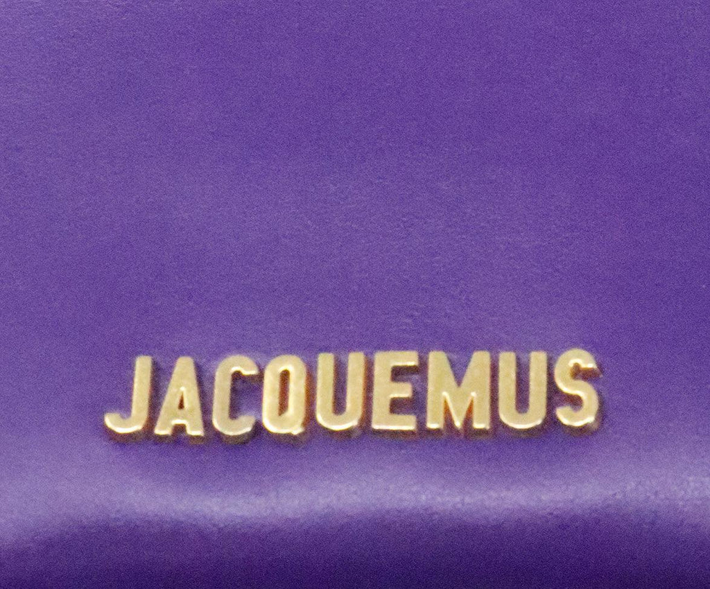 Jacquemus Purple Leather Shoulder Bag 7